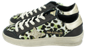 AMA BRAND - LEOPARD GREEN "SLAM" SNEAKERS
