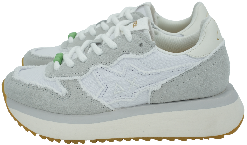 SUN68 - WEISSE "BIG STARGIRL"-SNEAKER (36)