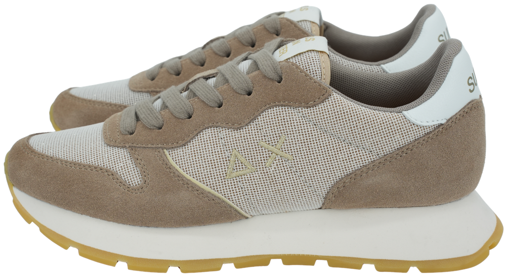 SUN68 - BEIGE „ALLY GLITTER“ SNEAKER