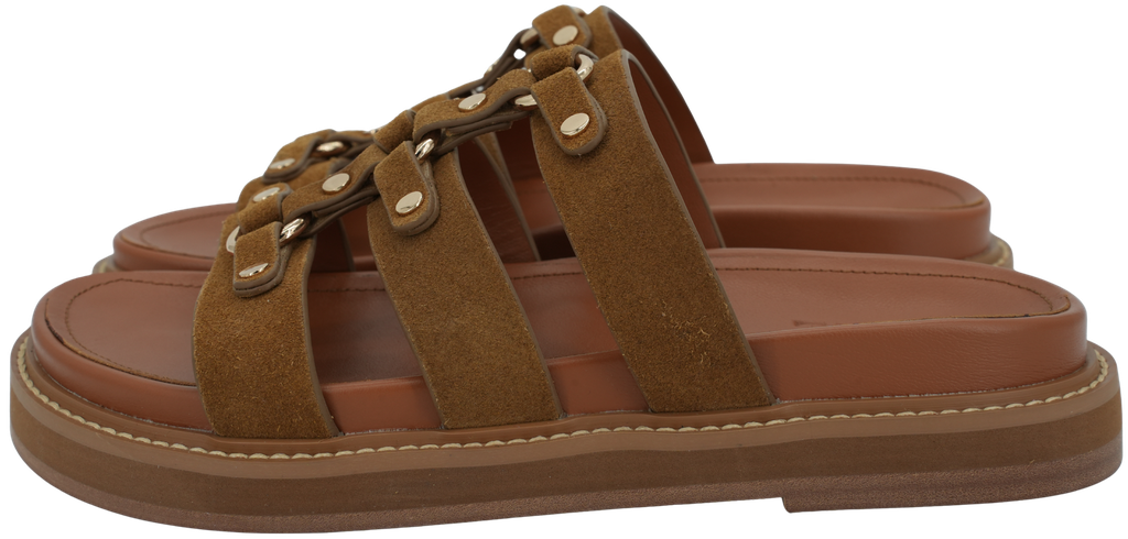 TORAL - SANDALES "JULIETA" COGNACS