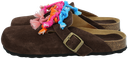 LAGOA - "DANDARA" BRAUNE CLOGS