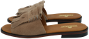 SEBAGO - SANDALES "SLIDE FRINGES" BEIGES