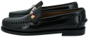 SEBAGO - SCHWARZE "FRANK BEADS" LOAFERS
