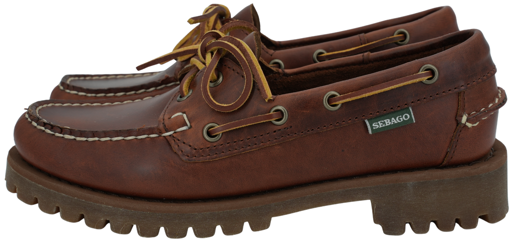 SEBAGO - “RANGER WAXY” MOCASSINS COGNACS (36)