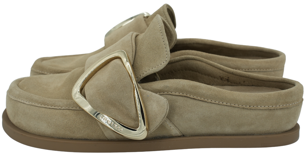 INUIKII - BEIGE "SOFT" MULES (36)