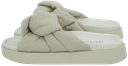 INUIKII - SANDALES " OVERSIZED LINEN" BLANCHES