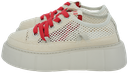 INUIKII - BASKETS "MATILDA NET" CRÈMES