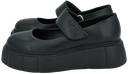 INUIKII - "MATILDA M.J." BLACK SNEAKERS