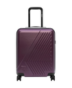 K-WAY - "EUDOXIE LOGO" PURPLE SUITCASE