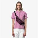 K-WAY - "FERICY S" PURPLE FAN BAG