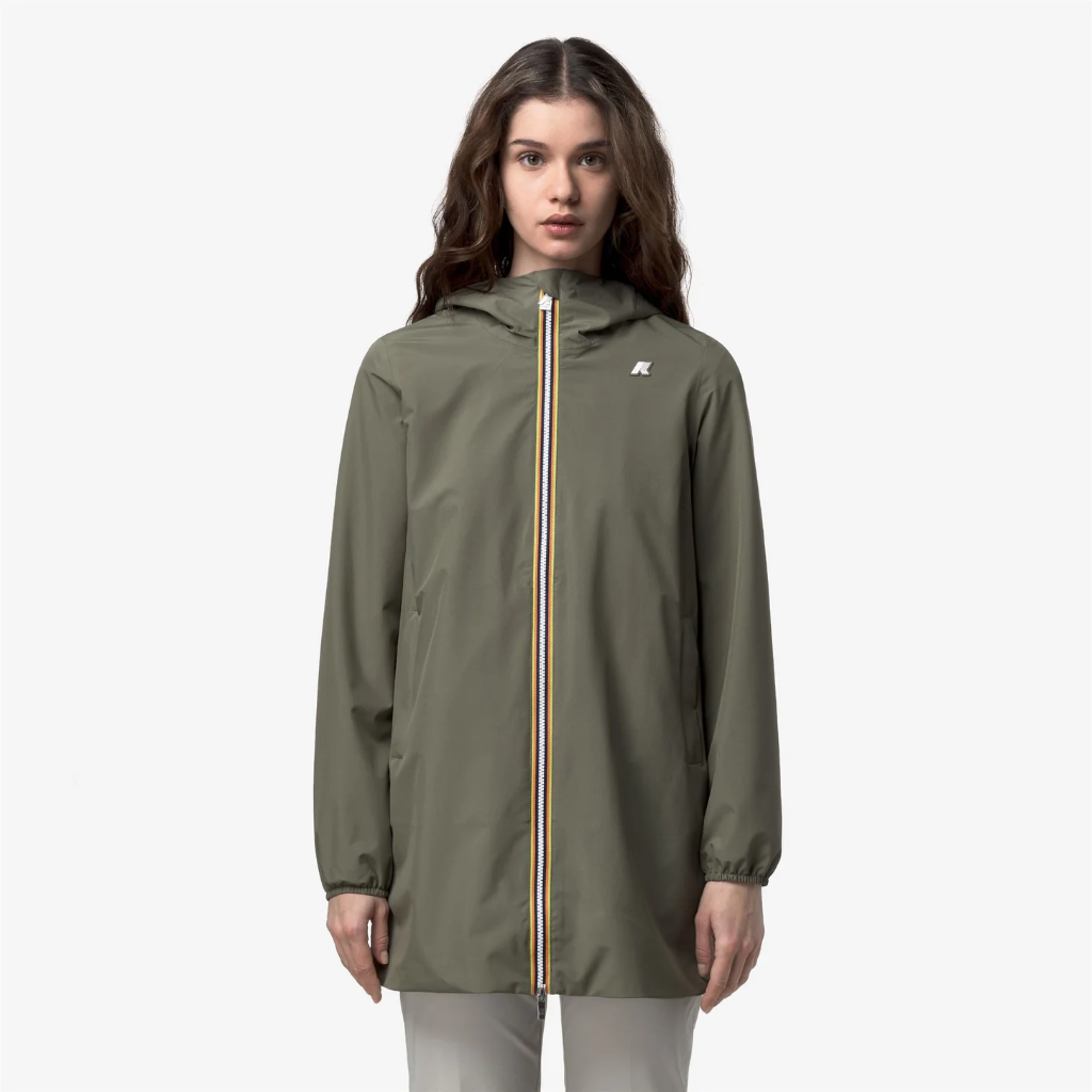 K-WAY - VESTE "SOPHIE STRETCH POLY" KAKI