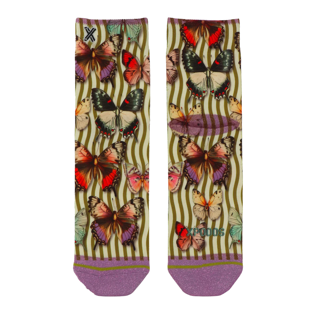 XPOOOS - CHAUSSETTES COURTES "PAPILLON"