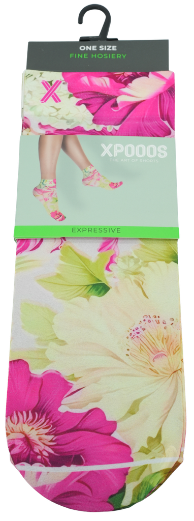 XPOOOS - CHAUSSETTES FINES "HOSIERY FLORA"