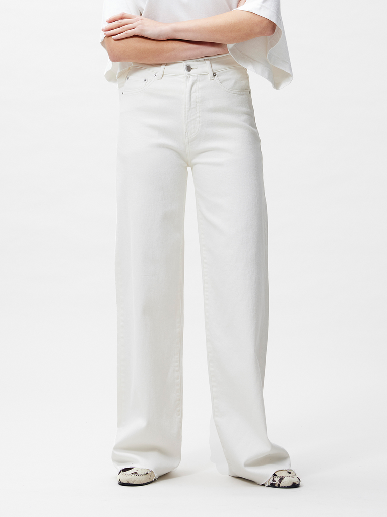 CATWALK JUNKIE - WEISSE LOCKERE JEANS