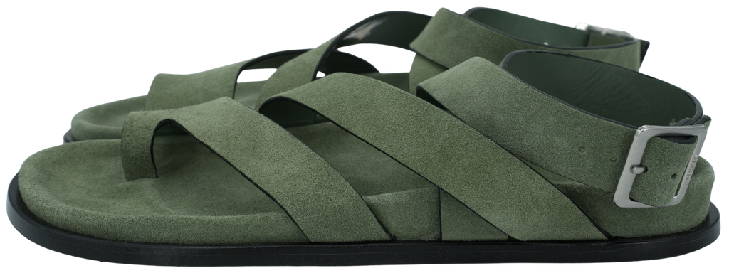 ALOHAS - SANDALES "TIDE" VERTES MENTHES (36)