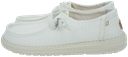 HEY DUDE - MOCASSINS "WENDY FRAYED" BLANCS