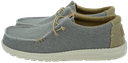 HEY DUDE - BLAUE UND KHAKI „WALLY BRAIDED“ MOKASSINS