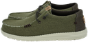 HEY DUDE - MOCASSINS "WALLY BRAIDED" BRUNS ET KAKIS