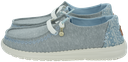 HEY DUDE - "WENDY BREAK SURF" BLAUW/GRIJZE MOCASSINS