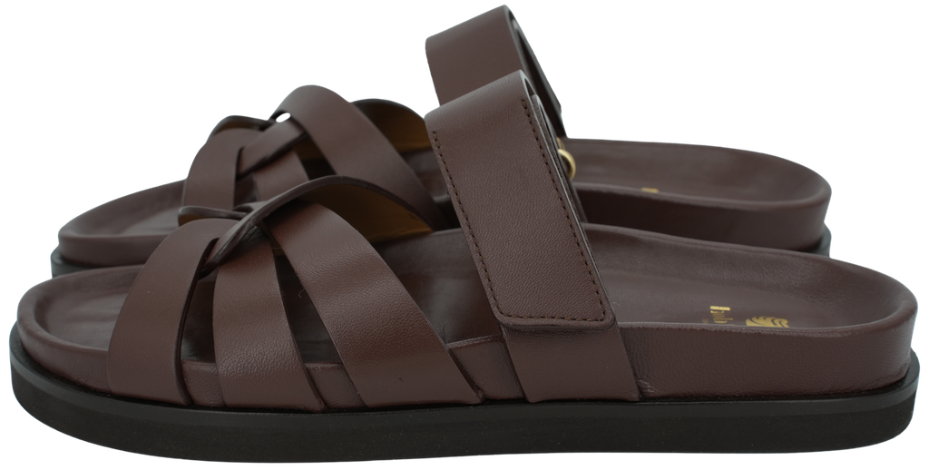 BOBBIES - SANDALES "ATLAS" MARRONS