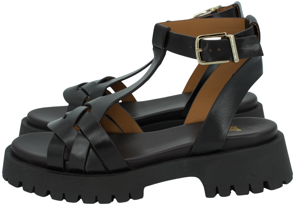 BOBBIES - SANDALES "LAILI" MARRONS