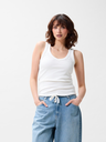 CATWALK JUNKIE - WEISSES V-AUSSCHNITT-TOP