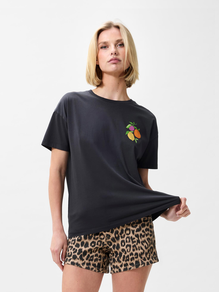 CATWALK JUNKIE - T-SHIRT GRAPHIQUE OVERSIZE GRIS