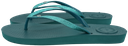 ISOTONER - GREEN "EVERYWEAR" FLIP-FLOPS