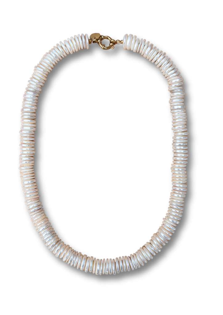 BONNIE STUDIOS - "DISCO PEARL" NECKLACE