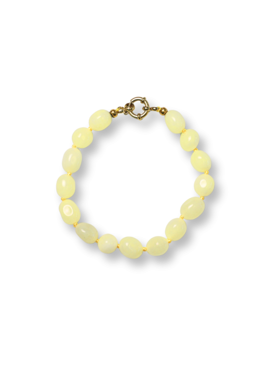 BONNIE STUDIOS - BRACELET "BOBBY" JAUNE