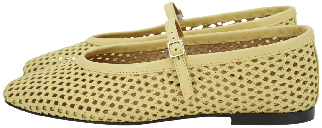 BOBBIES - BALLERINES "MAYA" JAUNES