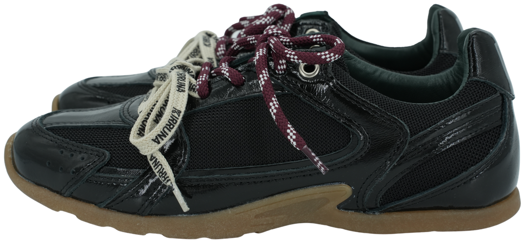 KIRRUNA - "HORIZON 19" SCHWARZE LACKIERTE SNEAKER