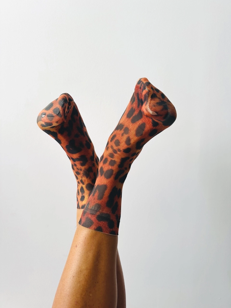 SOCKETTE - CHAUSSETTES "TEDDIE" TIGRES