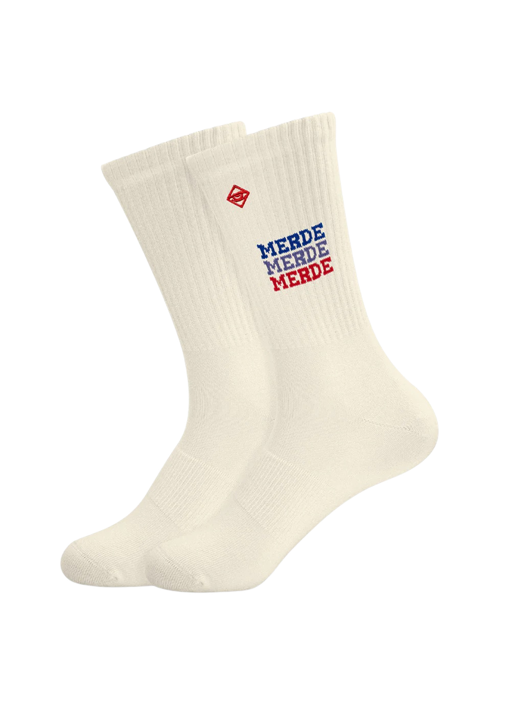 JCLAY - CHAUSSETTES "MERDE"