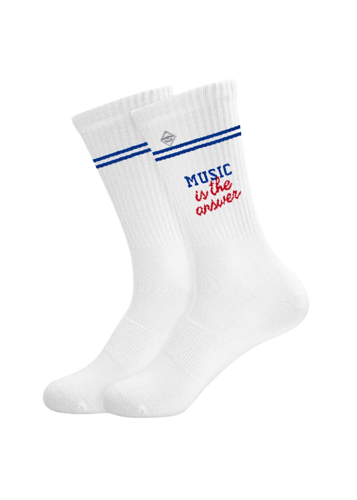 JCLAY - CHAUSSETTES "MUSIC IT THE ANSWER"