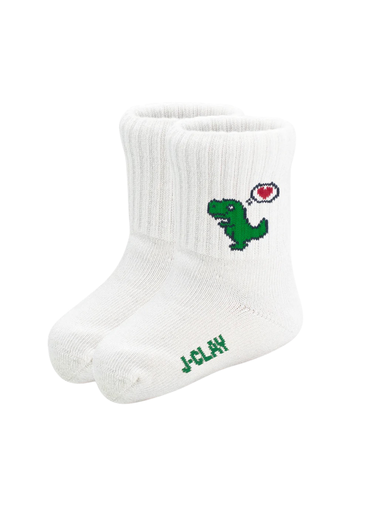 JCLAY - KINDERSOKKEN "DINO LOVE"