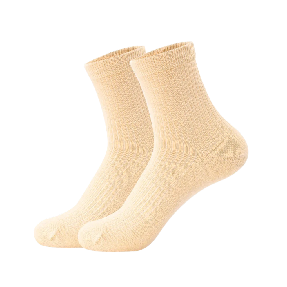 JCLAY - CHAUSSETTES MI-HAUTE "LEMONADE"