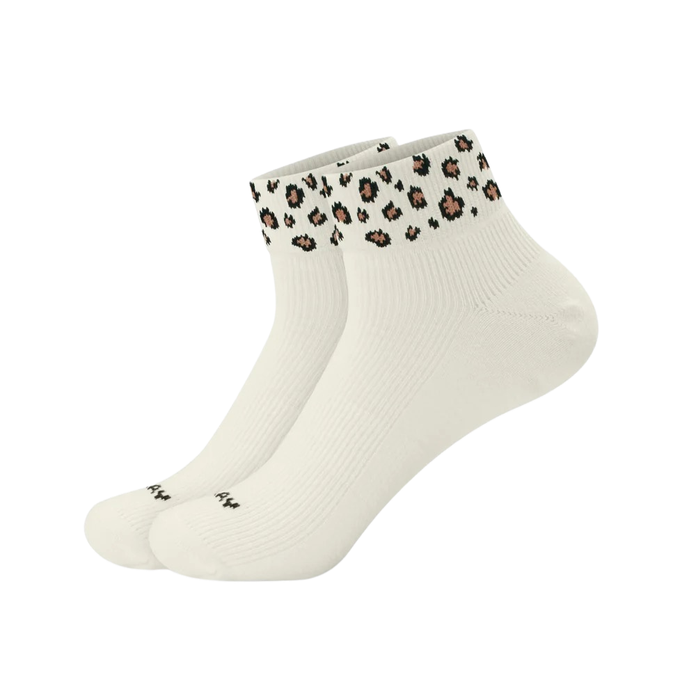 JCLAY - CHAUSSETTES COURTES "LEOPARD"