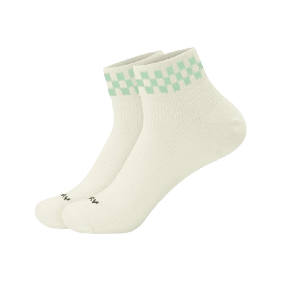 JCLAY - "MINT CHECK" SHORT SOCKS (35-38)