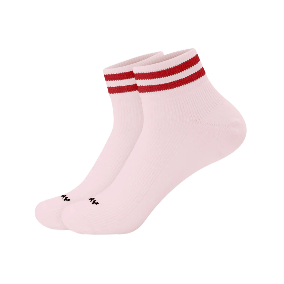 JCLAY - "CHERRY & BLOSSOM" SHORT SOCKS