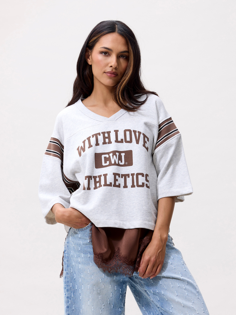CATWALK JUNKIE – SPORTLICHES SWEATSHIRT MIT GRAFIK