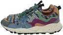 FLOWER MOUNTAIN - BASKETS "YAMANO 3" BLEUES ET BORDEAUX