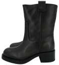 ALOHAS - BOTTINES "RAJAN VINTAGE" MARRONS