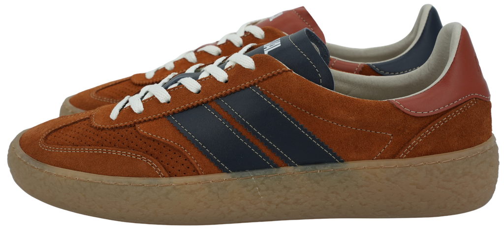 CAVAL - OKERKLEURIGE EN GROENE "HIGH PULSE" SNEAKERS