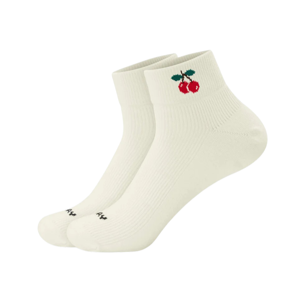 JCLAY - CHAUSSETTES COURTES "CHERRY" (35-38)