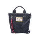 BECKSÖNDERGAARD - SAC "CORDUROY GENE" BLEU MARINE