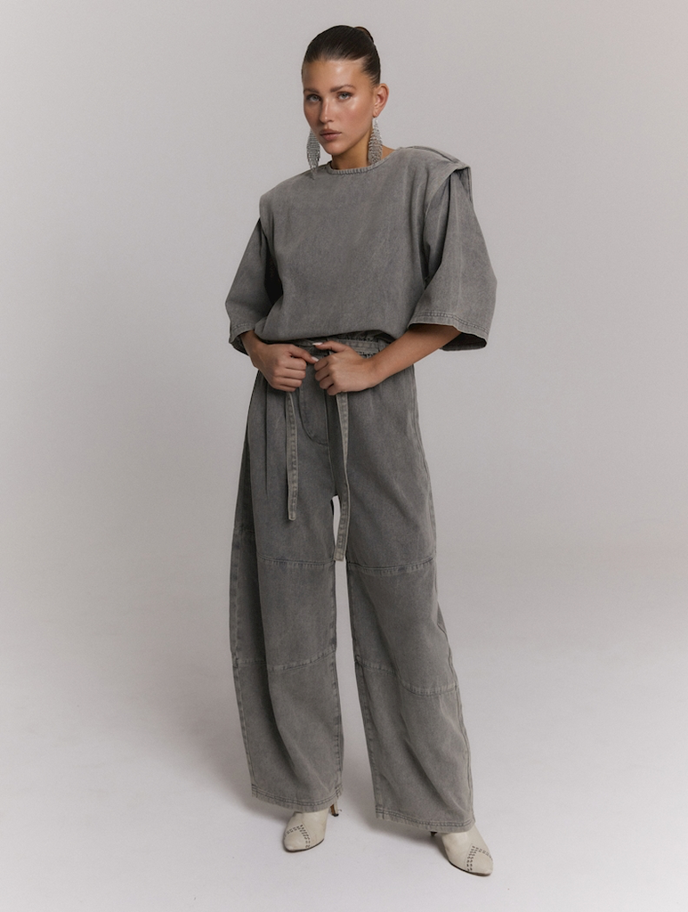 REFINED DEPARTMENT - "MONA" GRAUE JUMPSUITS