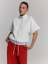 REFINED DEPARTMENT - KURZÄRMELIGE STRICKJACKE "LEONA"