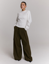 REFINED DEPARTMENT - BALLOON SLEEVES TOP "YUMI"