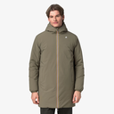 K-WAY - VESTE "JACOB ST WARM DOUBLE" KAKI ET BLEUE
